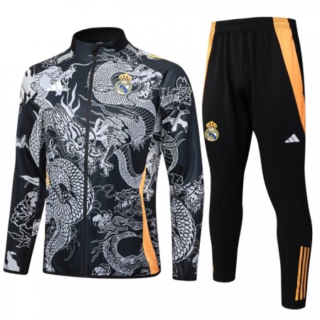 Real Madrid Dragon Casaco de Treino Conjunto 2024-25 Preta